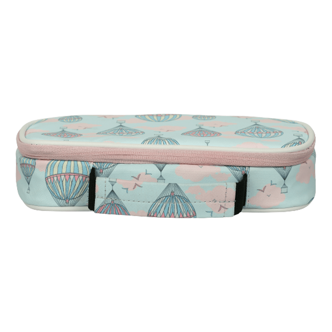 Hot Air Balloon Printed Backpack with free Pouch