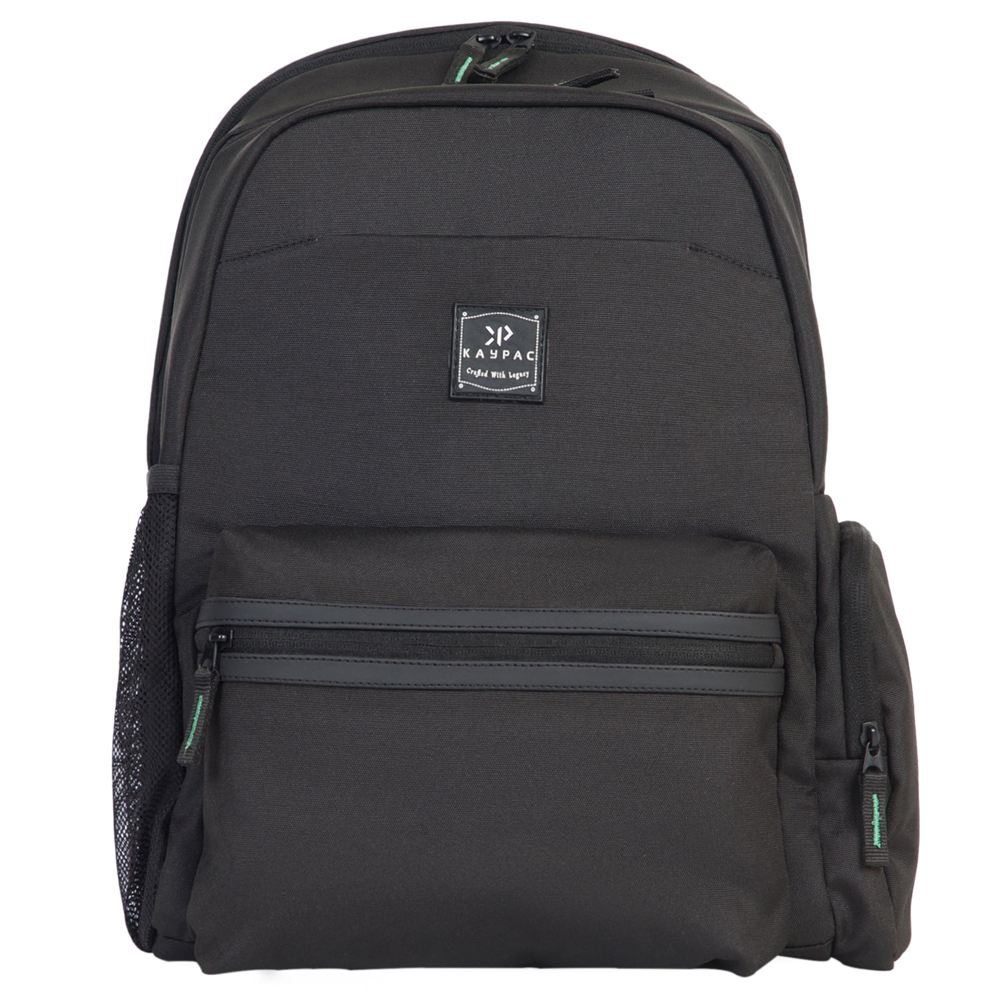 Unisex Charcoal Black Travel Backpack