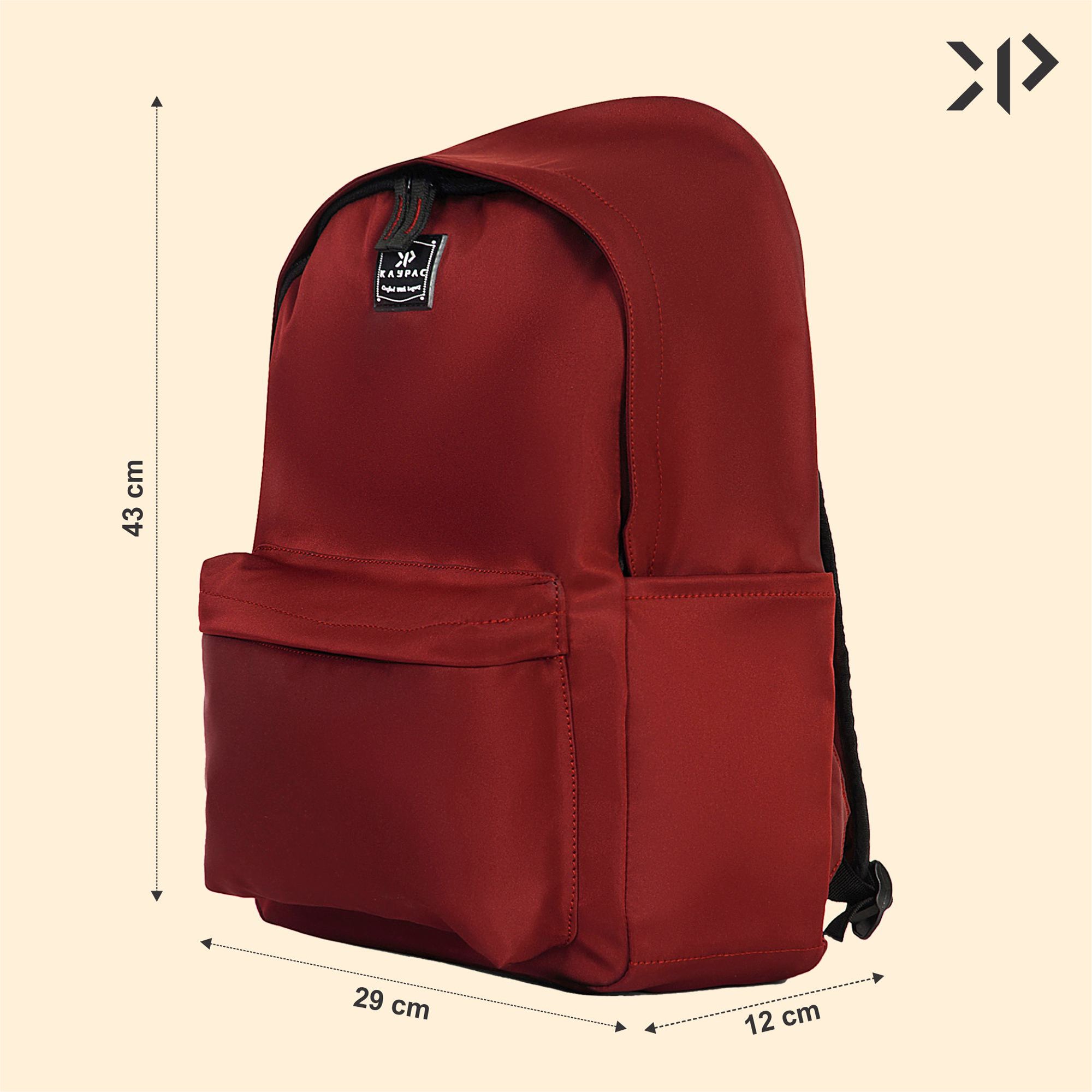 Unisex Laptop Backpack (Red)