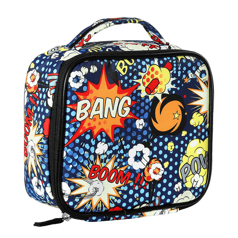 Lunch Bag with Bang Bang Print