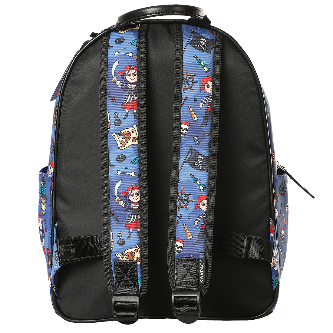 Pirate Small Metal Zipper Backpack