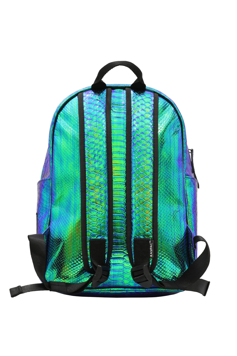 Small Backpack Blue Hologram