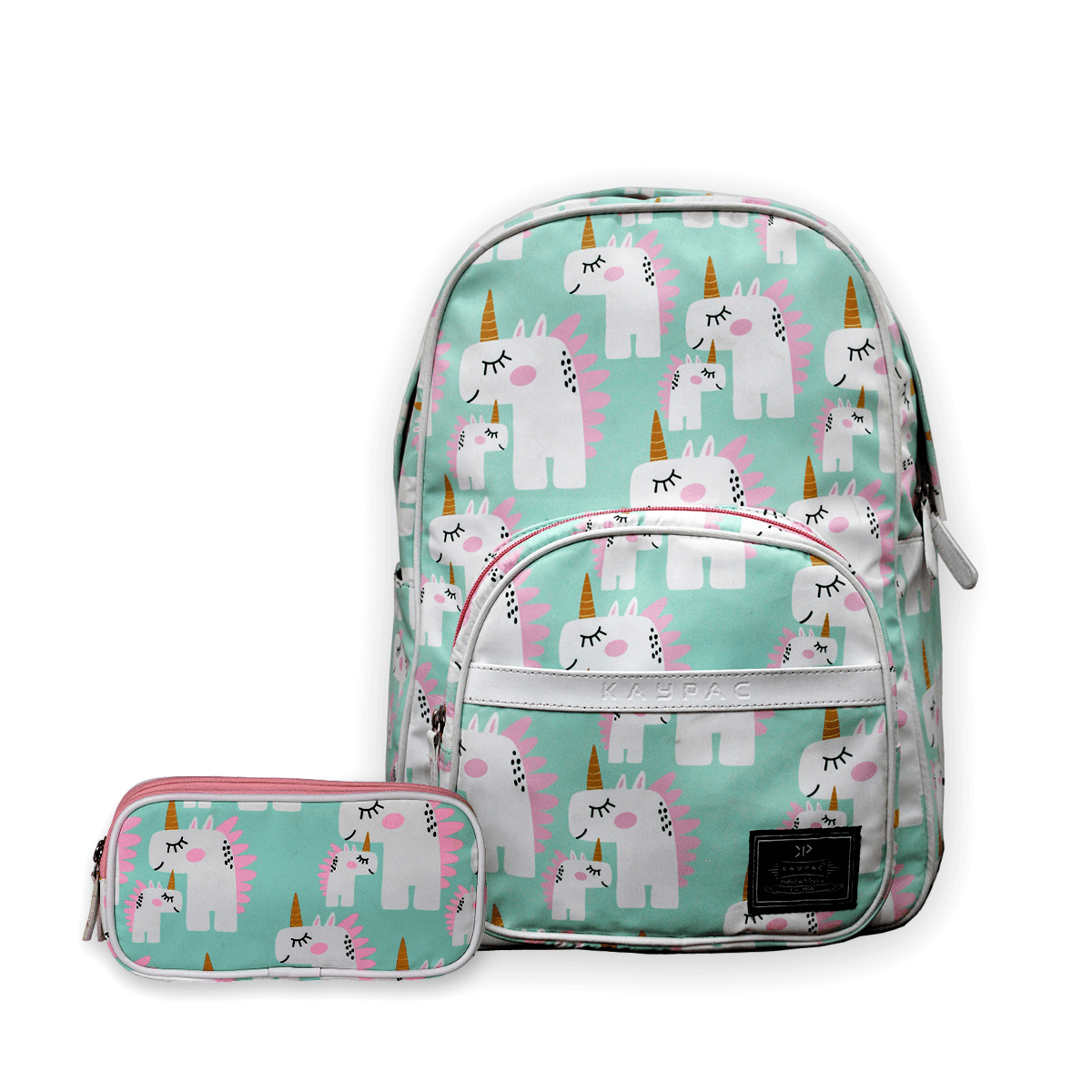 Unicorn Printed Backpack with free Pouch