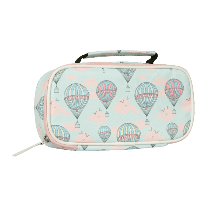 Hot Air Balloon Printed Bag Pack with free Pouch