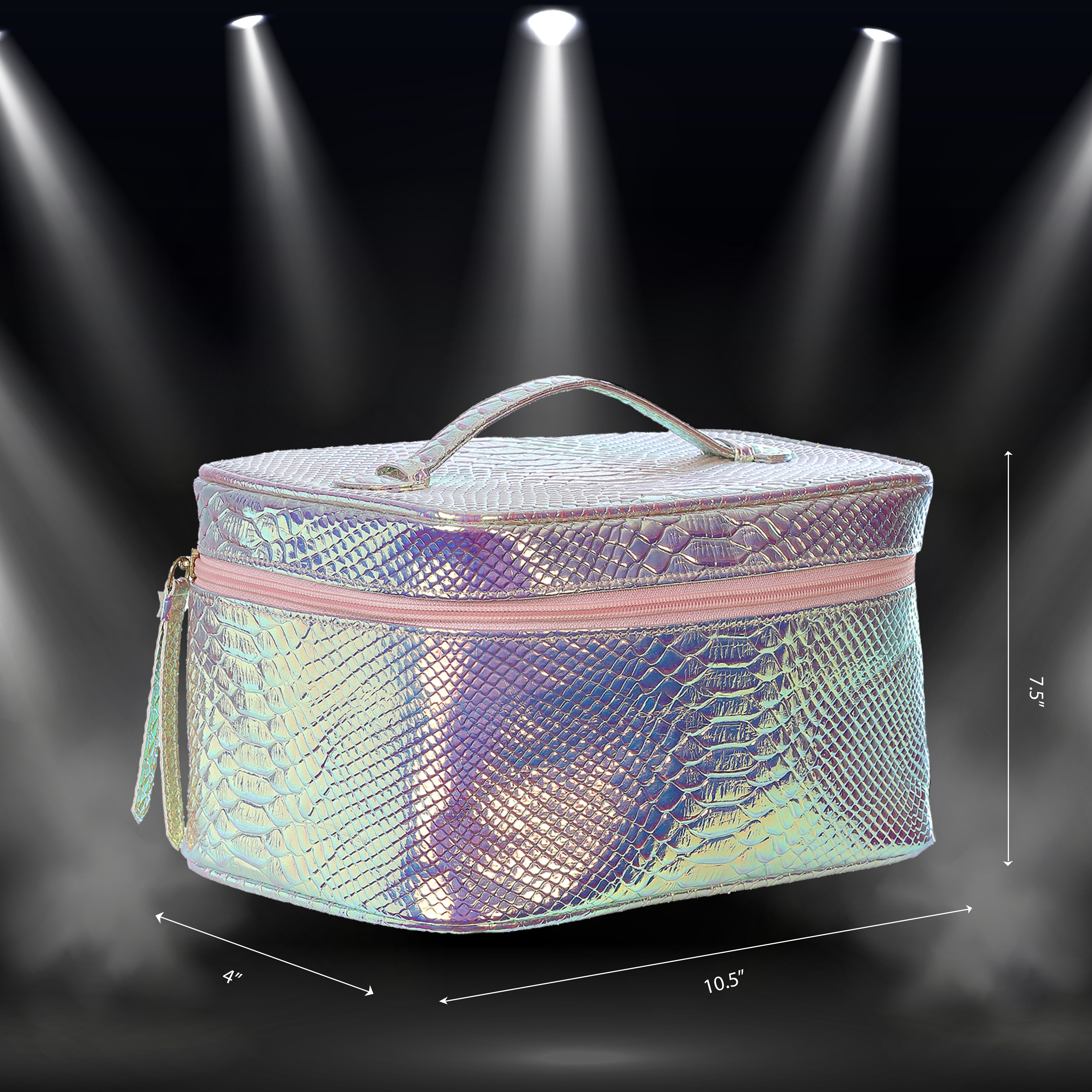 Makeup Box Pink Hologram