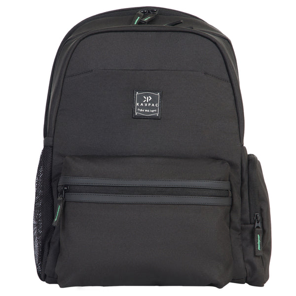 Water Resistant Unisex Travel Backpacks for Laptop, books for School, Office, Travel (Charcoal Black)
