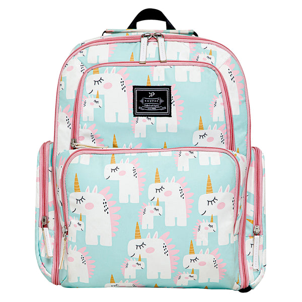 Unicorn Printed Backpack  with free Pouch