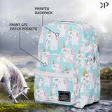 Unicorn Printed Backpack