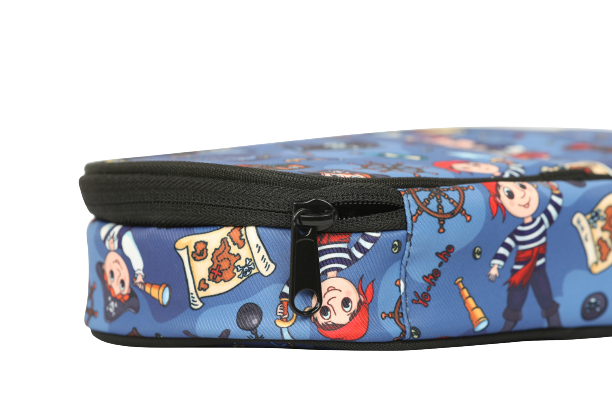 Pirate Printed Backpack with free Pouch