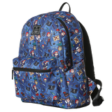 Pirate Printed Backpack with free Pouch