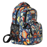 Bang Bang Printed Backpack with free Pouch