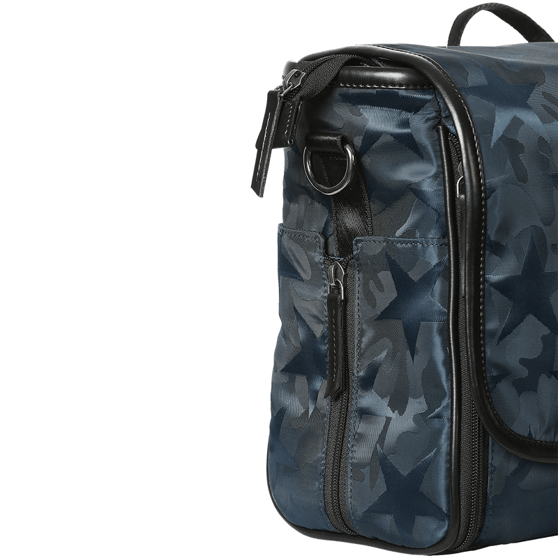 Navy Star Diaper Bag