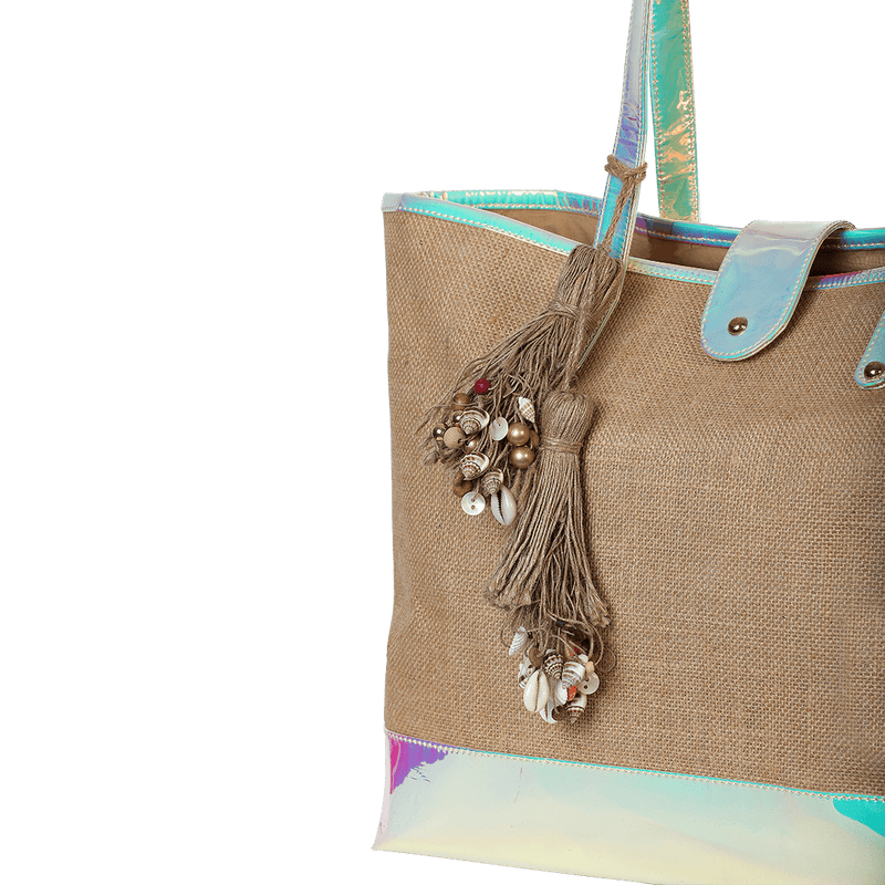 Beach Tote Bag (Sea Green)