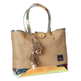 Beach Tote Bag (Hologram Orange)