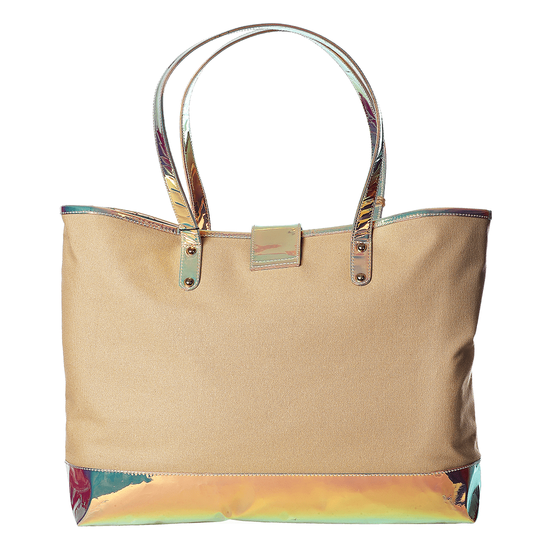 Beach Tote Bag (Hologram Orange)
