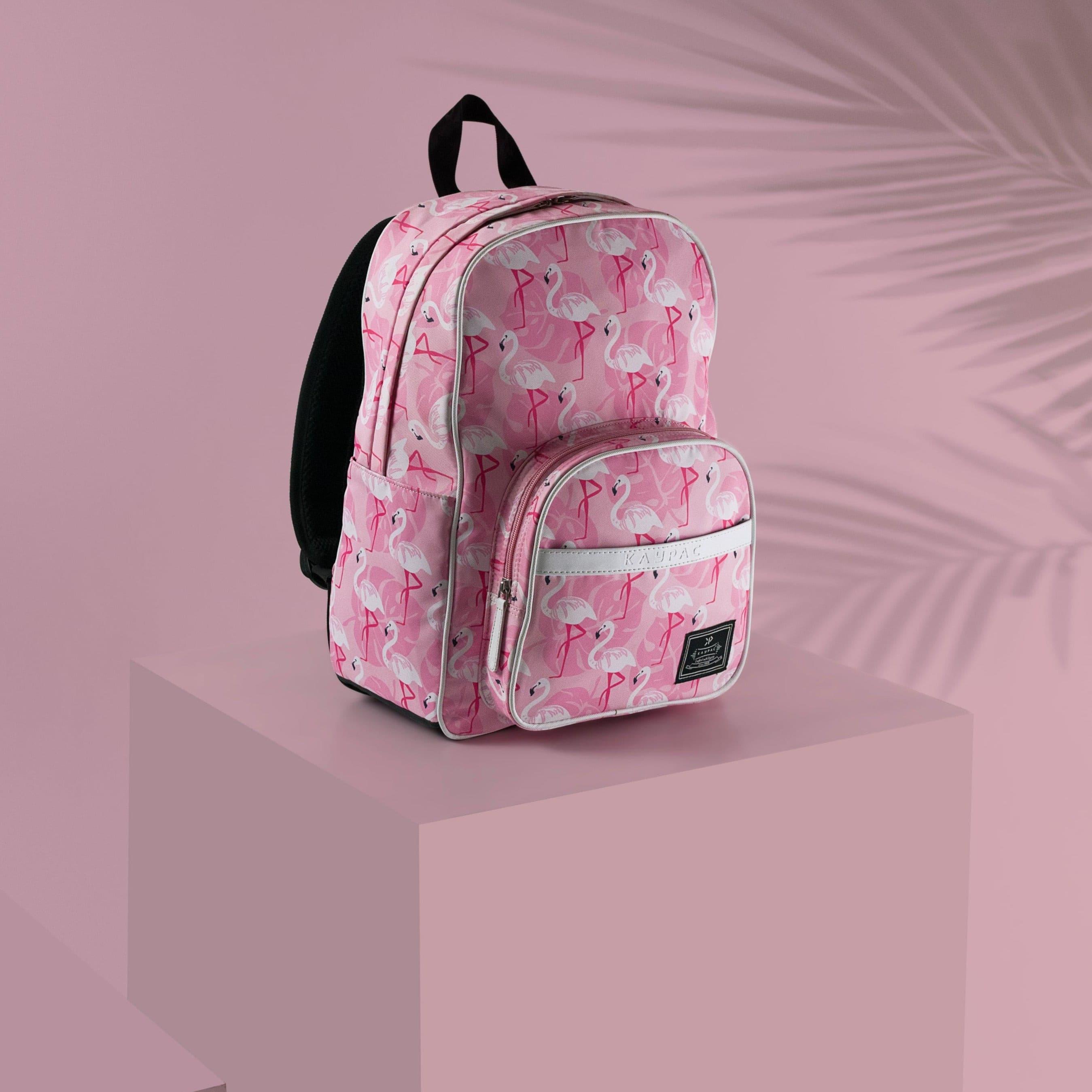 Flamingo Printed Backpack