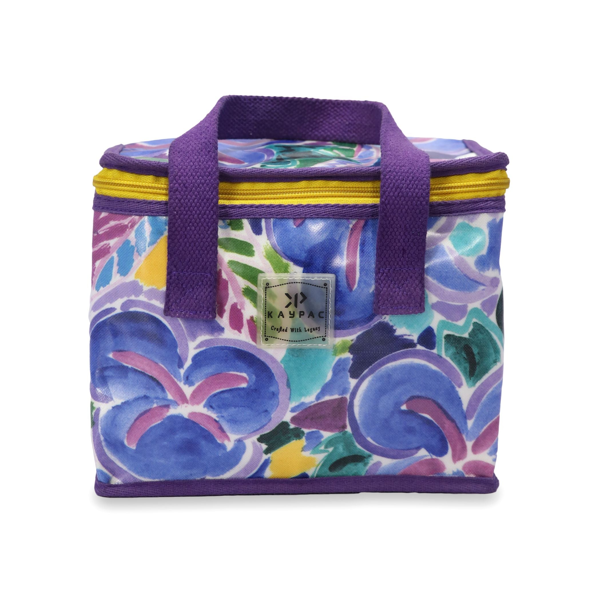 Daisy Lunch Bag Purple