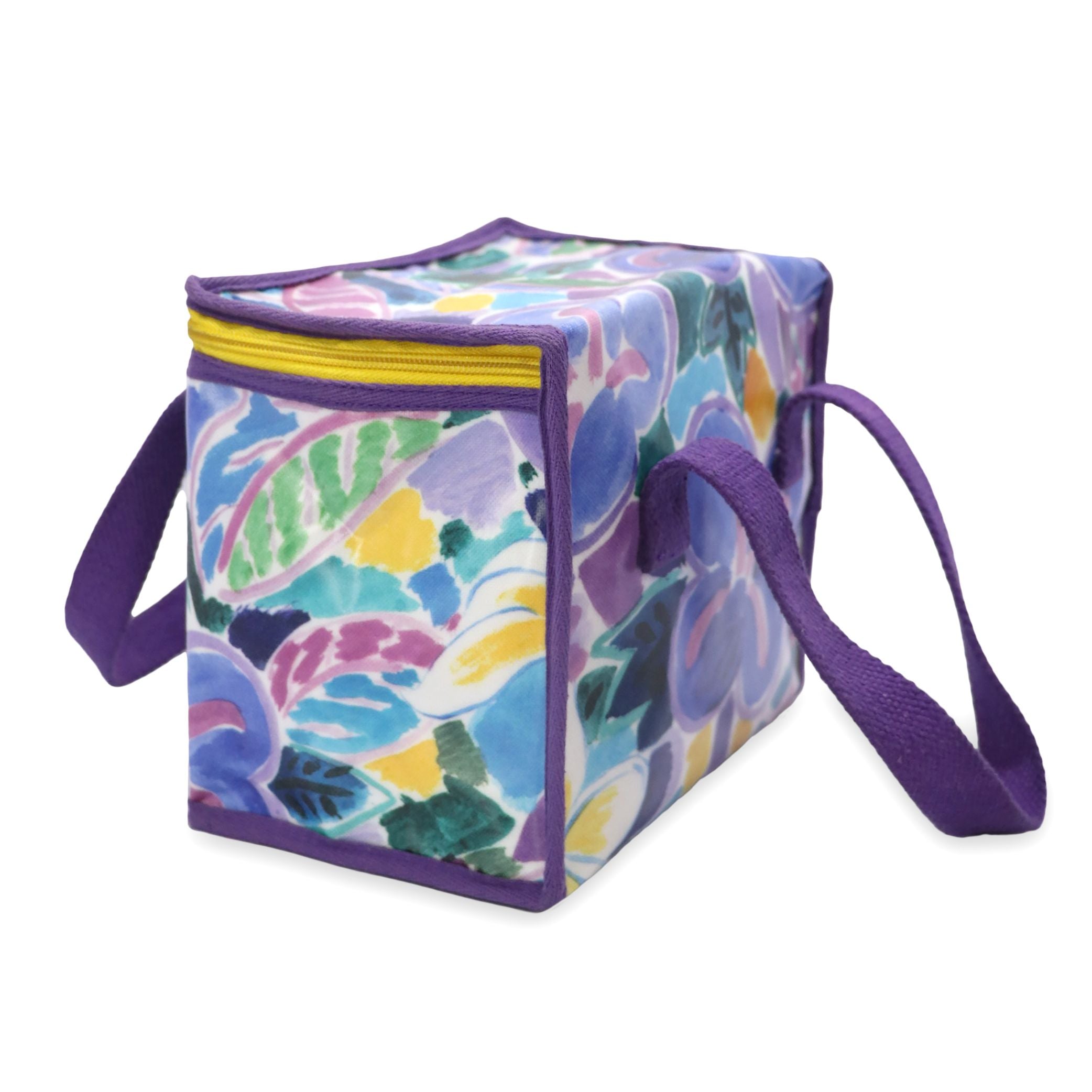 Daisy Lunch Bag Purple