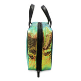 Orange Hologram Makeup Pouch