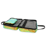 Orange Hologram Makeup Pouch