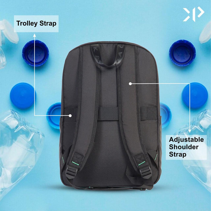 Bags for Men and Women |Water Resistant Backpack for Laptop, books & luggage's for School, Office, Travel (Black)