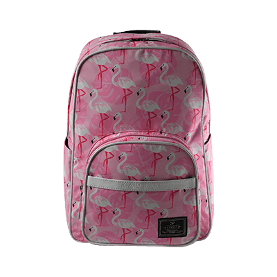 Flamingo Printed Bag Pack