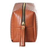 Pu Leather Pouch Brown
