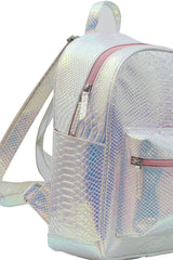 Small Backpack Pink Hologram