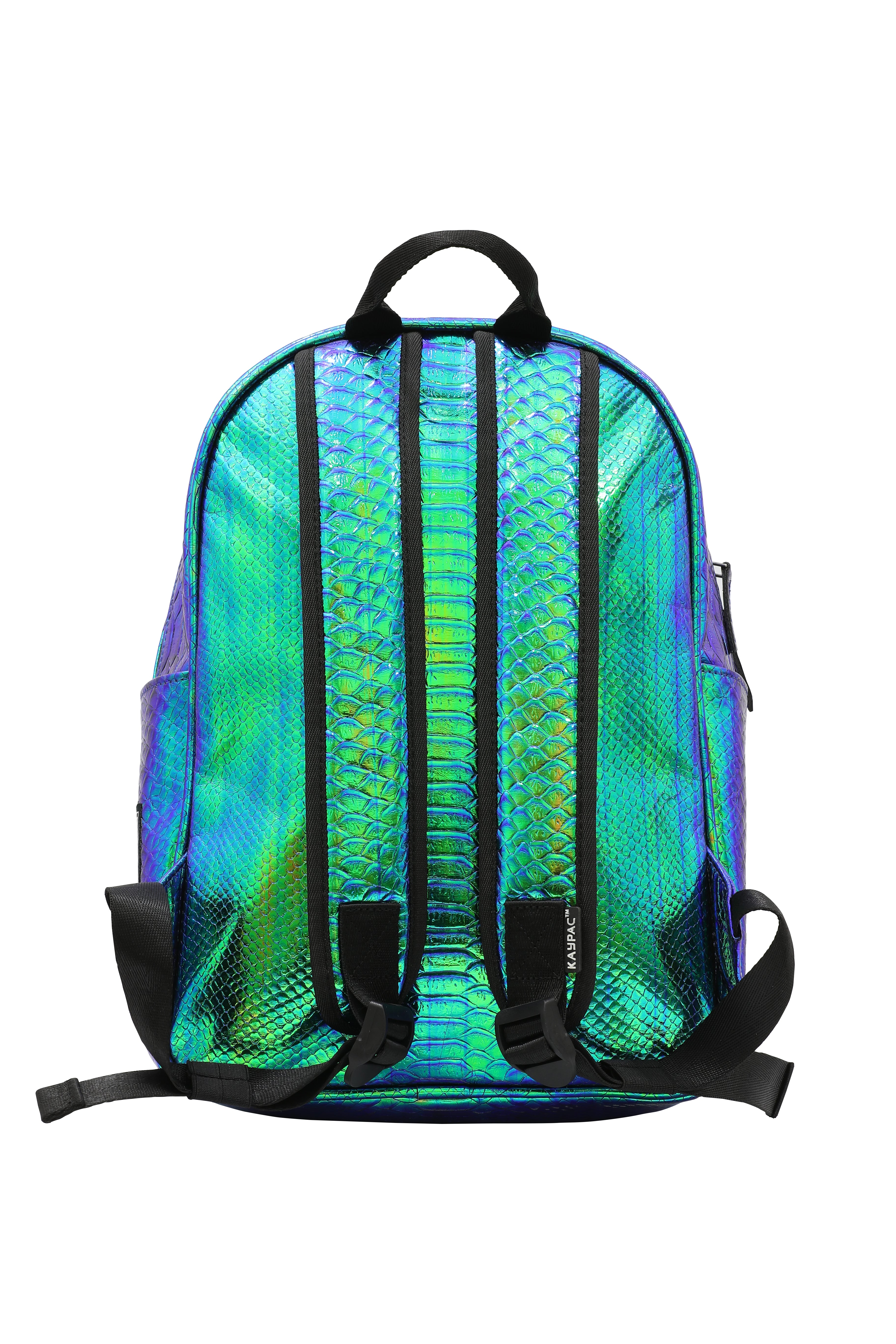 Small Backpack Blue Hologram